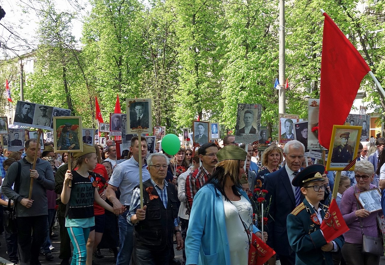 бессмертный полк в белебее