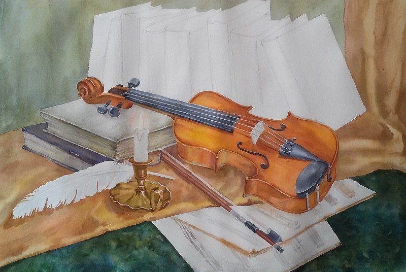 Скрипка урок музыки 3 класс