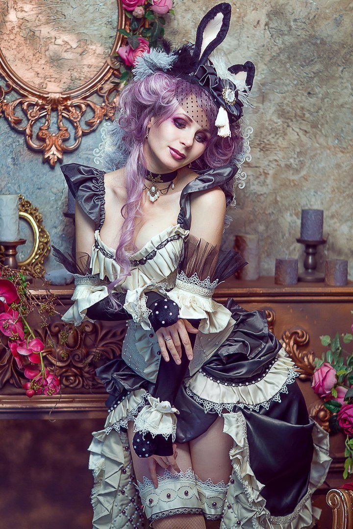 Зайцы косплей. Sakizou Cosplay. Образы для косплея. Косплей красивые образы.