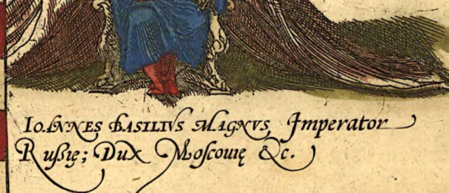 Карта дженкинсона 1562