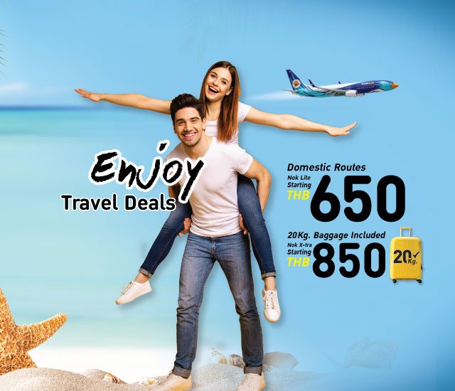 Nok Air - Book your next vacation
