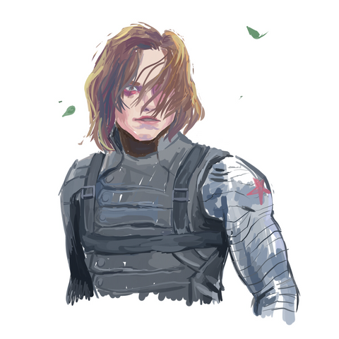 fanart of Bucky.