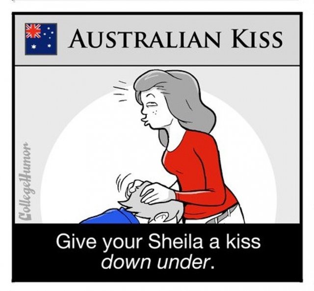 Australian kiss. Как выглядит австралийский поцелуй. Австралийский поцелуй это как.