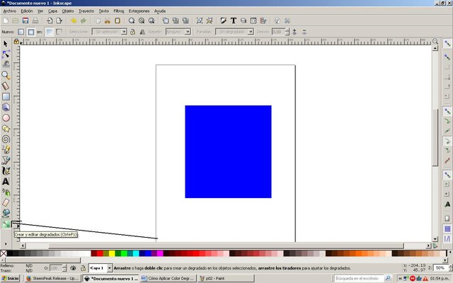 Cómo Aplicar Color Degradado en Objetos y Textos en Inkscape — Steemit