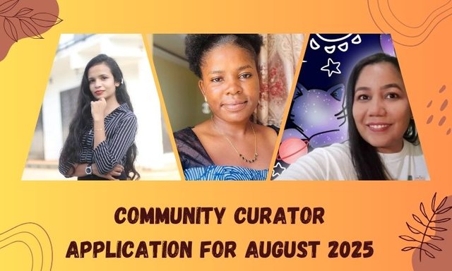 Community Curator Application for August 2025 — Steemit