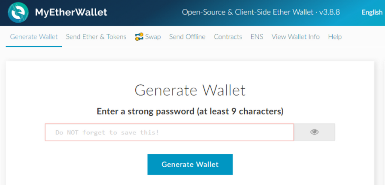 Enter your wallet address