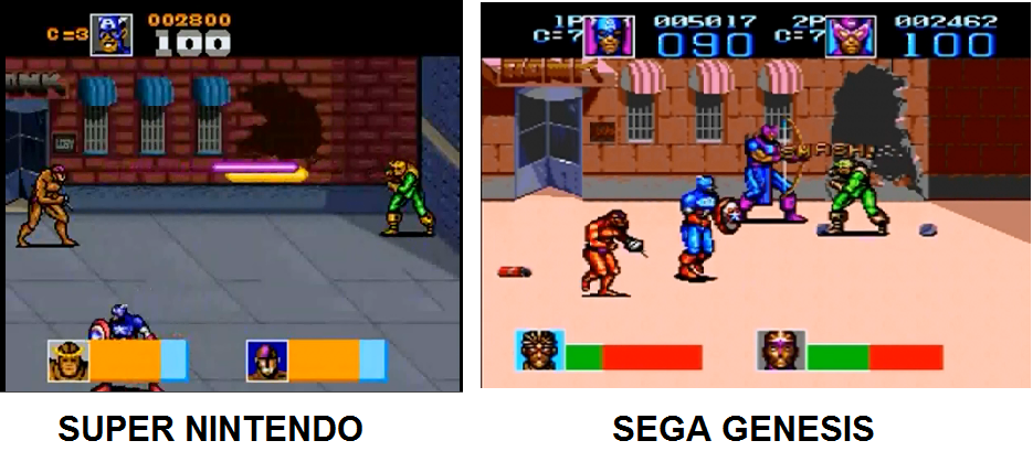 Игры сега нинтендо. Сега против Нинтендо. Super Nintendo vs Sega Genesis. Сега против снес. Busby для Snes и Sega Genesis.