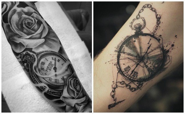 Tatuaje con el tiempo