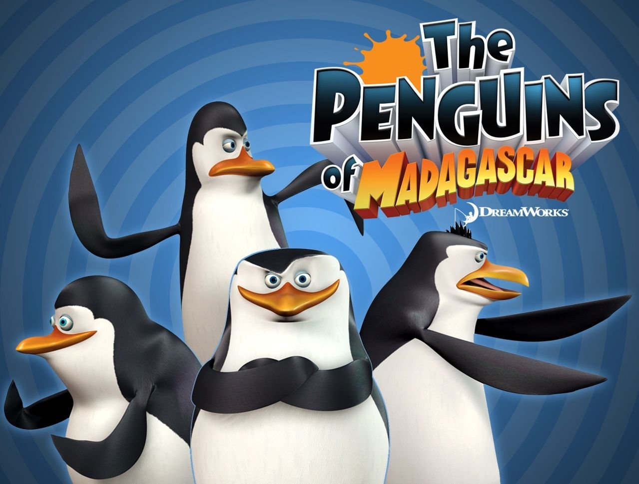 Пингвины из Мадагаскара Никелодеон