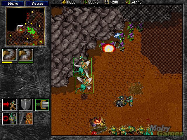 Warcraft ii tides of darkness. Варкрафт игра 1998. Warcraft 2 мифы тьмы. Обождите Warcraft 2. Грант Warcraft 2.