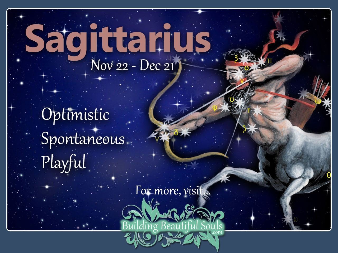 The sagittarius man.