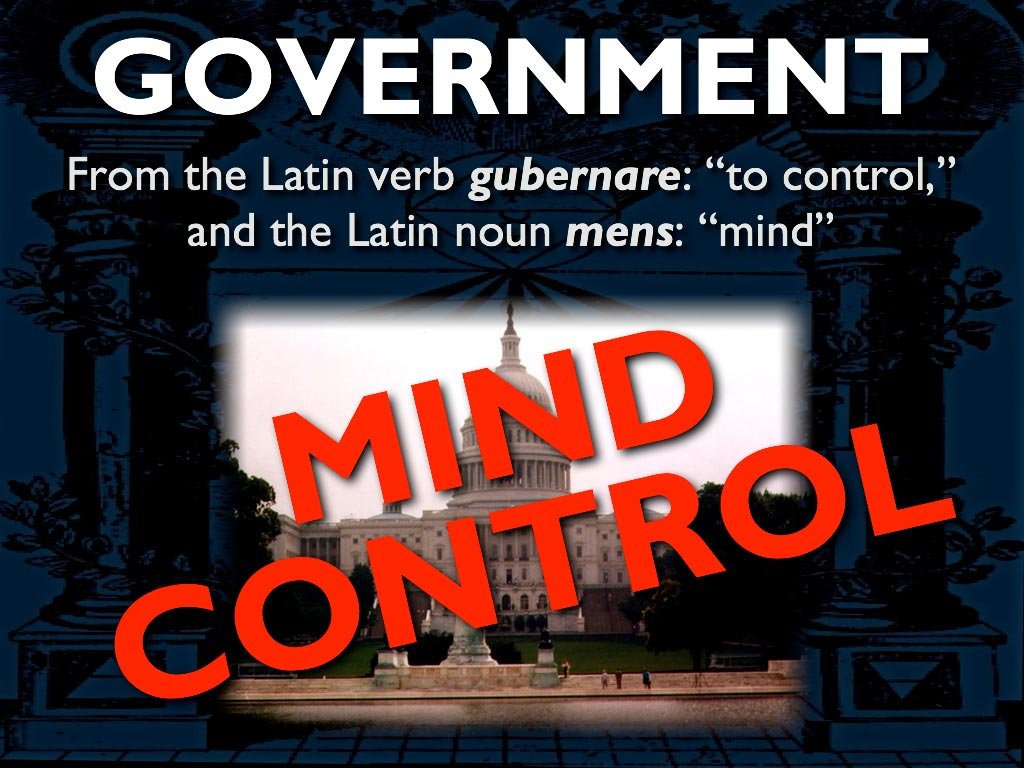 Government control. Things out of government Control.