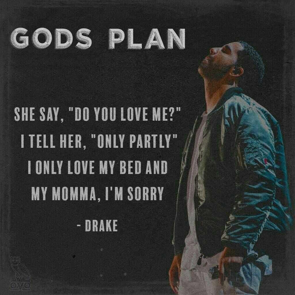 That s what i can tell. Gods Plan. Дрейк God's Plan. Drake God's Plan обложка. God's Plan текст.