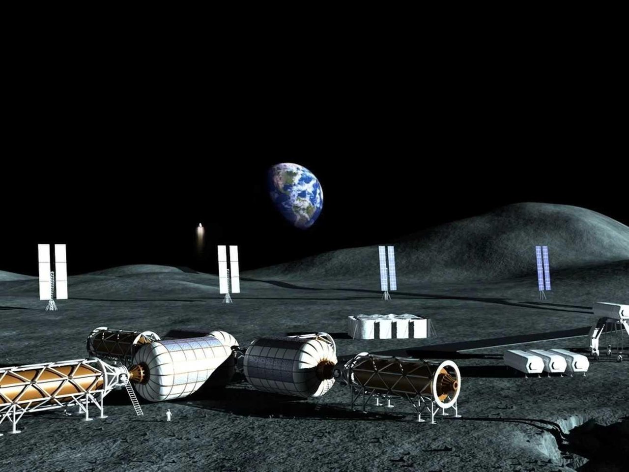 Space resources. Добыча полезных ископаемых на Луне. Лунная база. База на Луне. Солнечные панели на Луне.