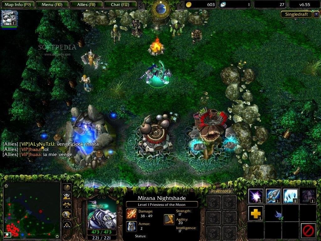 Dota 3 карта