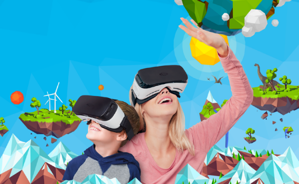 Виртуальная реальность дети. Виртуальная реальность праздник. VR детские. День рождения VR.