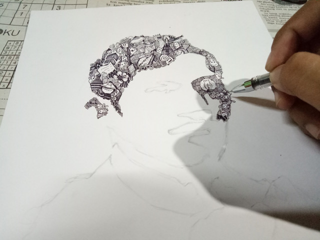 "Awesome Pepe" Doodle art : @artguildph Contest #1 Entry — Steemit