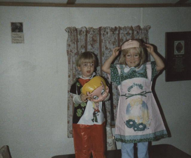Halloween Katie Ricky Rick Arnold 80's Oregon Forest Grove FG