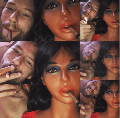 Man And His Sex Doll Smoking Marijuana (Photos)  Steemit